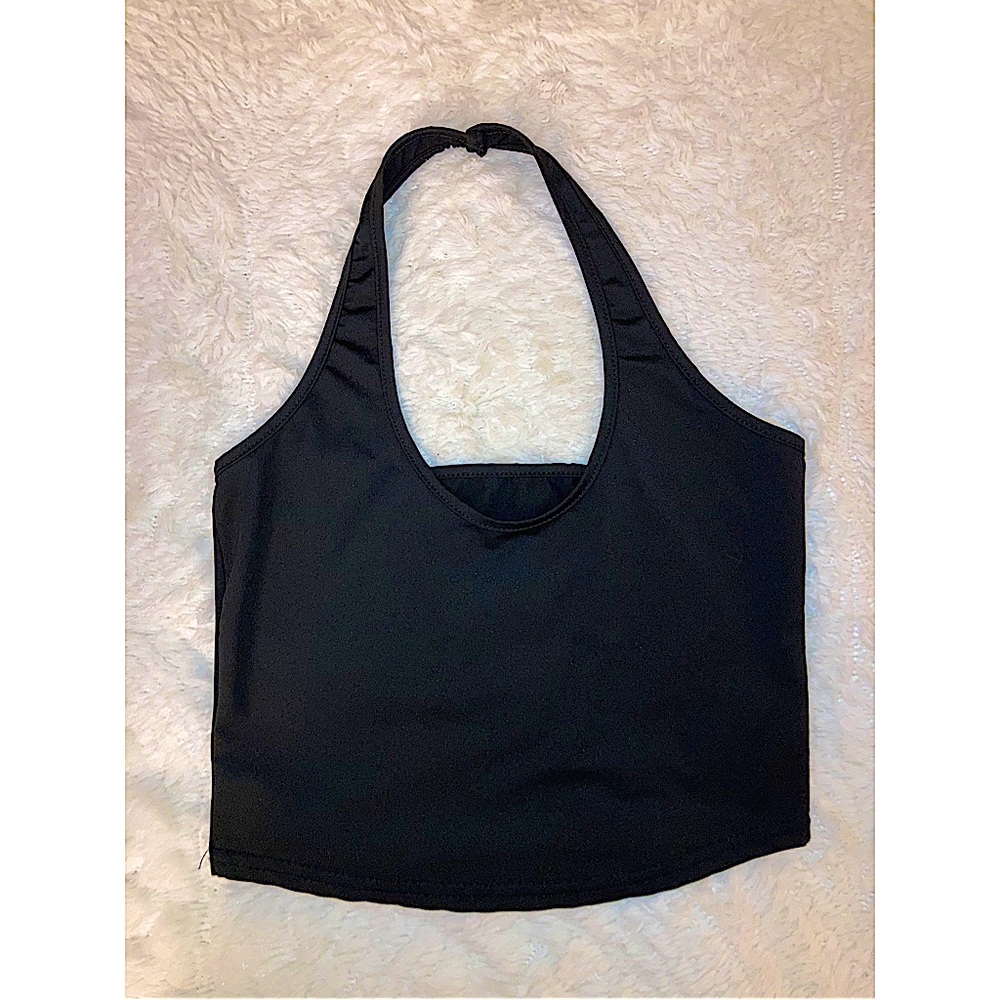 Cropped Halter Tank